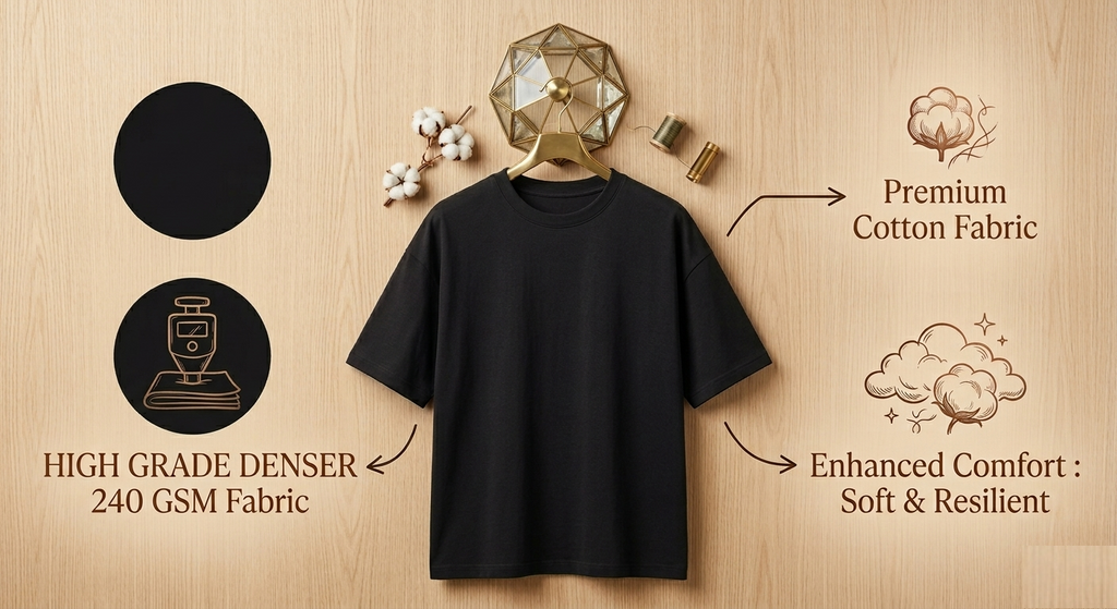 Zenetix Men's "Current Status: Offline" Oversized T-Shirt – Premium Heavyweight Streetwear (Copy)